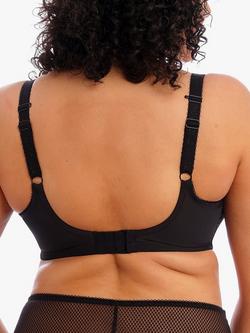 Elomi Charley Stretch Plunge Bra - view 2, Black