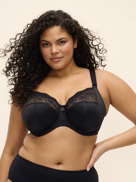 Elomi Morgan Underwired Stretch Bra, Black