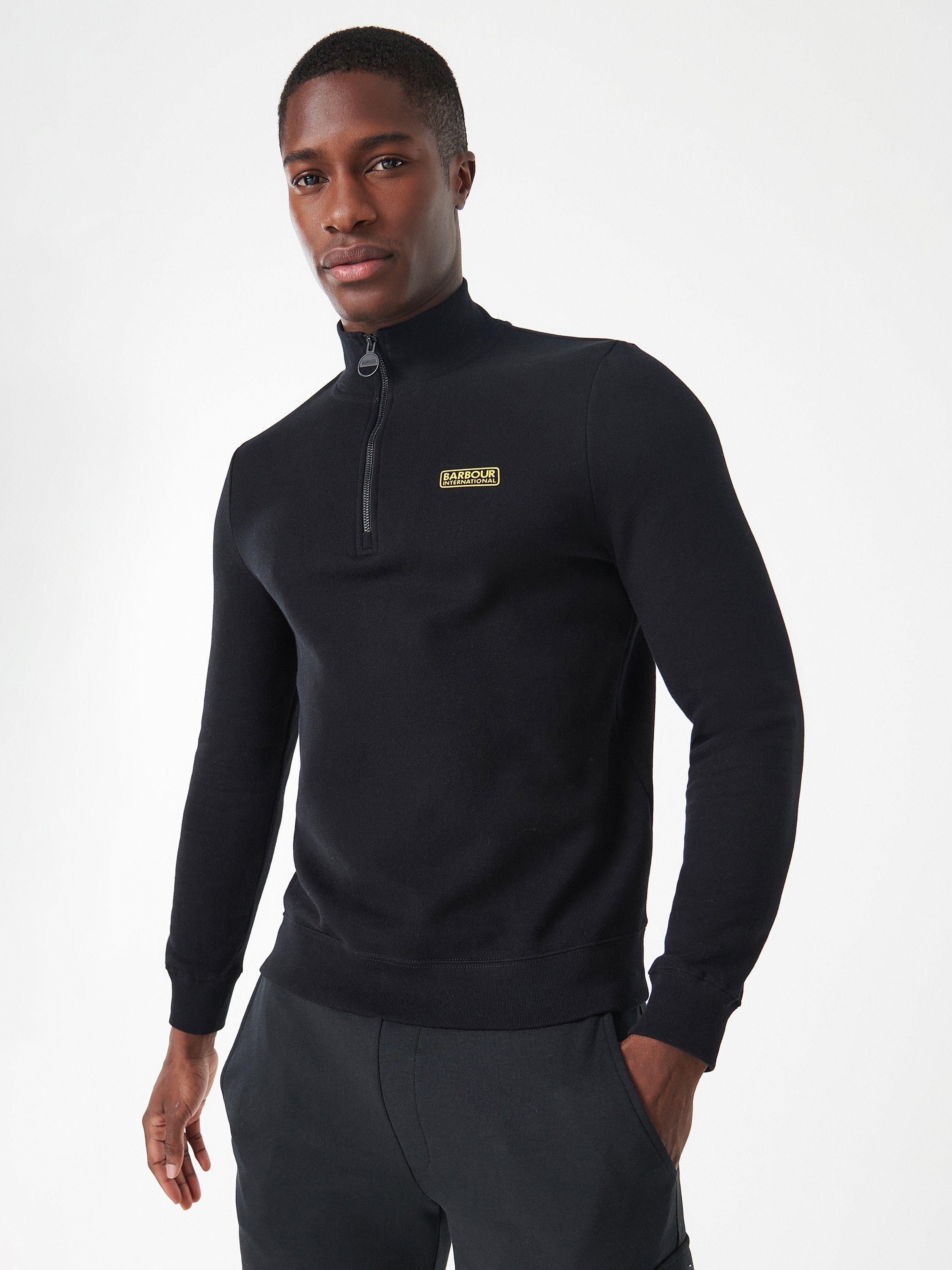 Barbour International Essential Half Zip Jumper