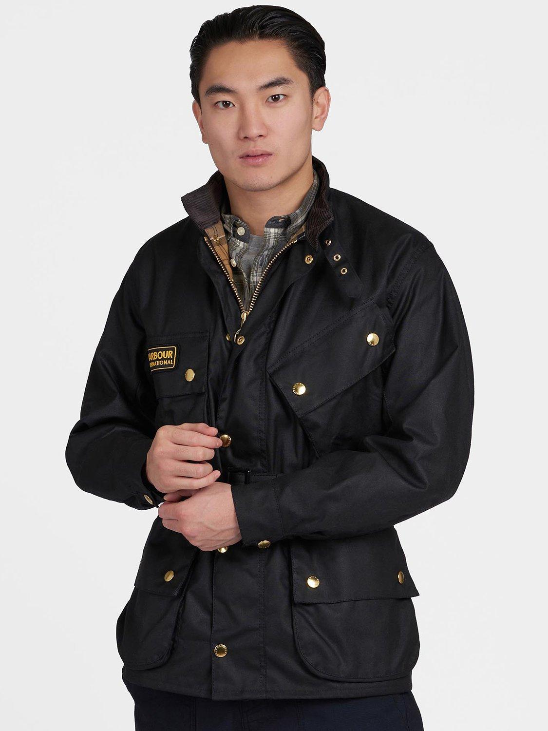 John lewis barbour international jacket online