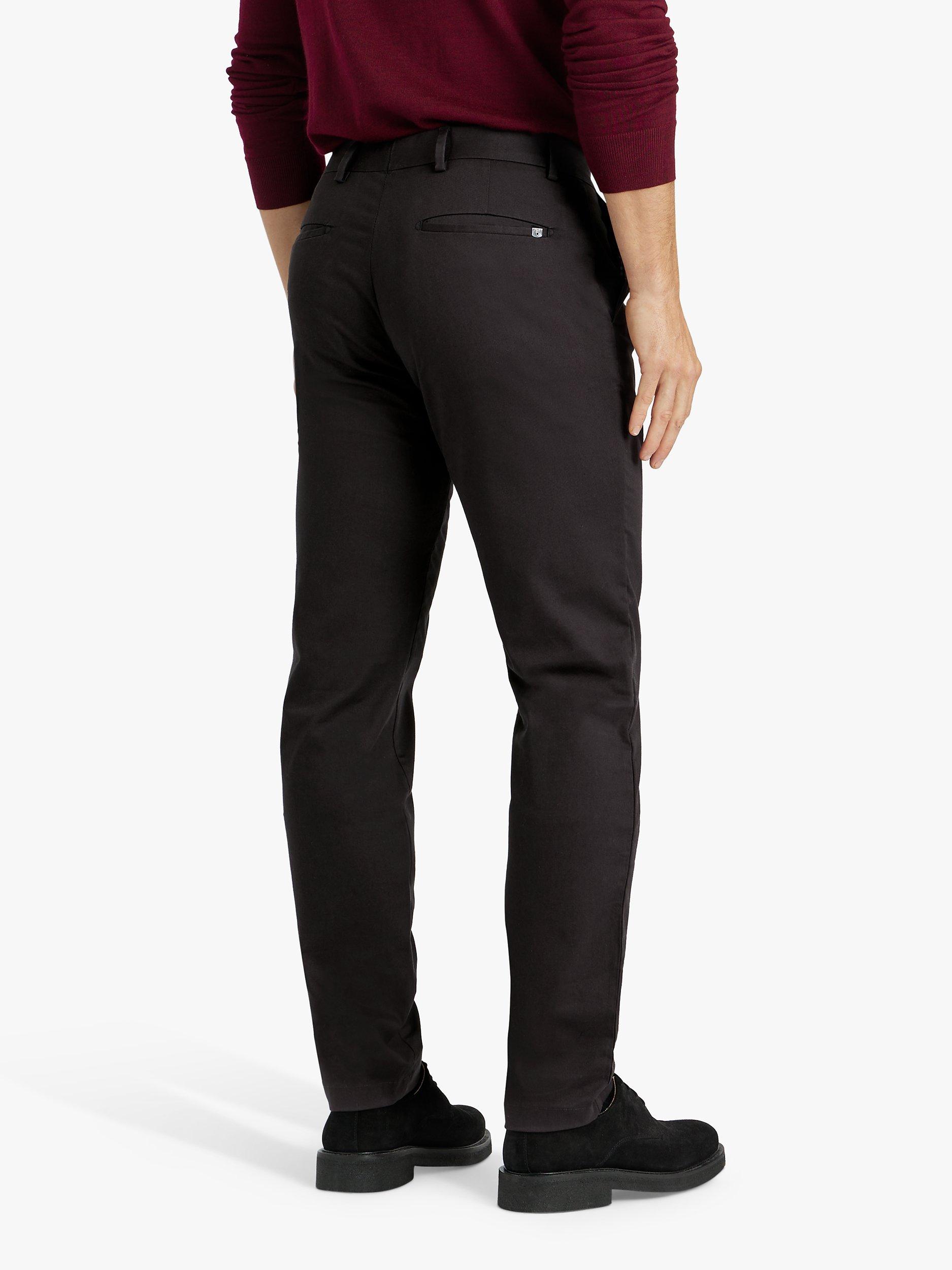 Product image 2 of 7, which shows SPOKE Sharps Cotton Blend Narrow Thigh Chinos, Charcoal, W30/L28