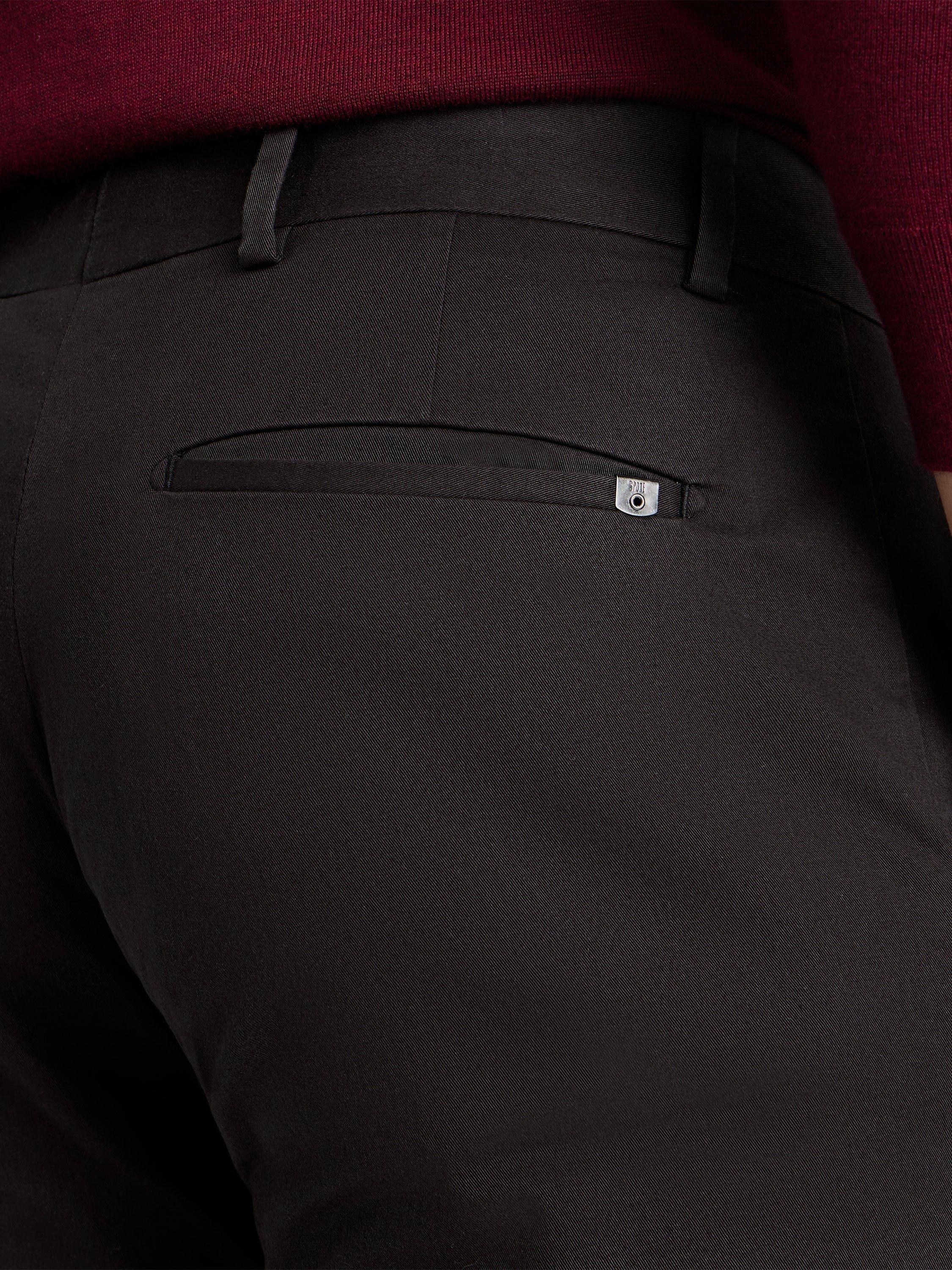 Product image 6 of 7, which shows SPOKE Sharps Cotton Blend Narrow Thigh Chinos, Charcoal, W30/L28