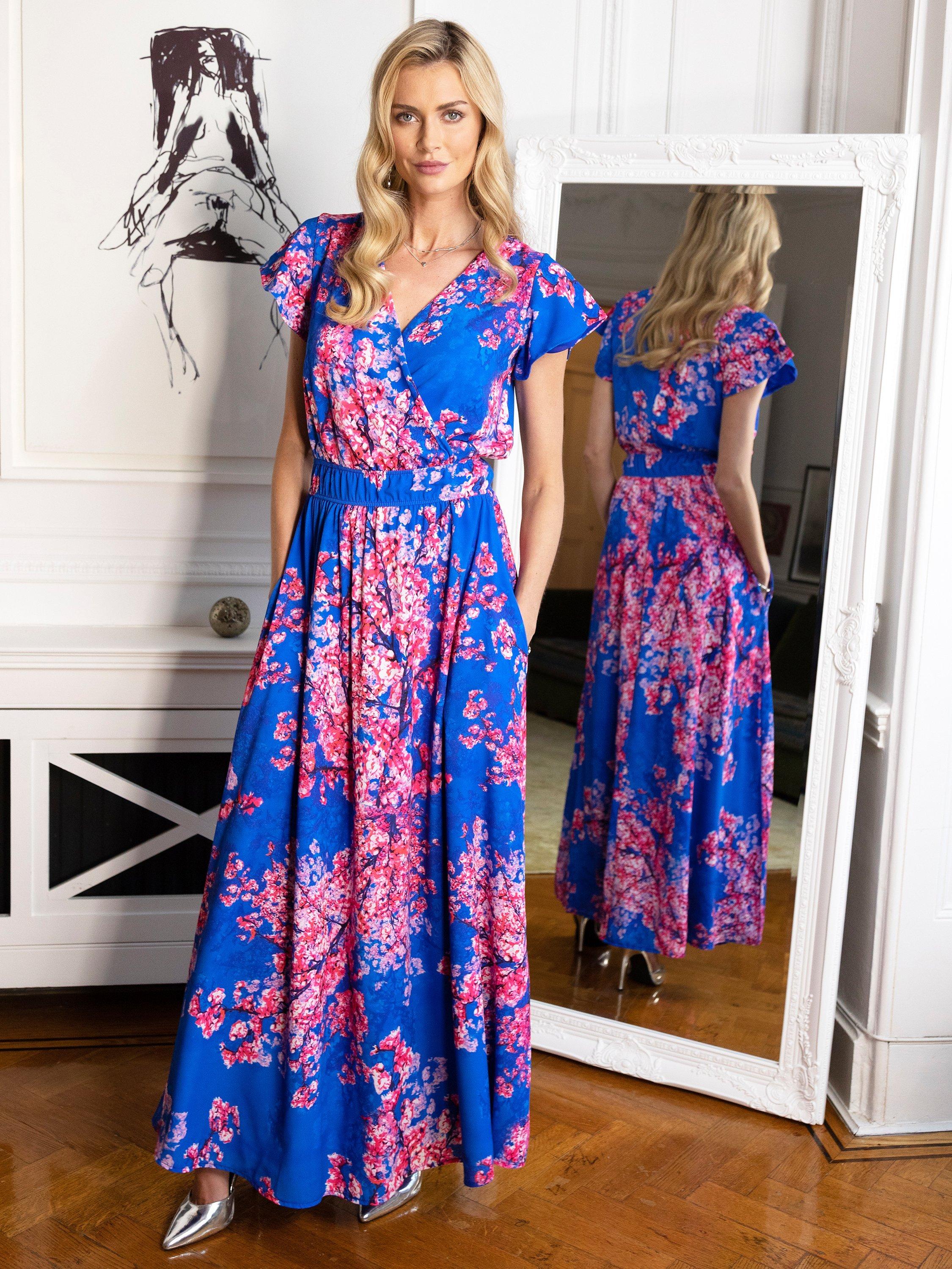 Hotsquash empire line maxi dress best sale