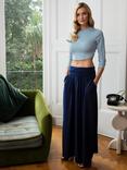 HotSquash Luxury Roll Top Maxi Skirt