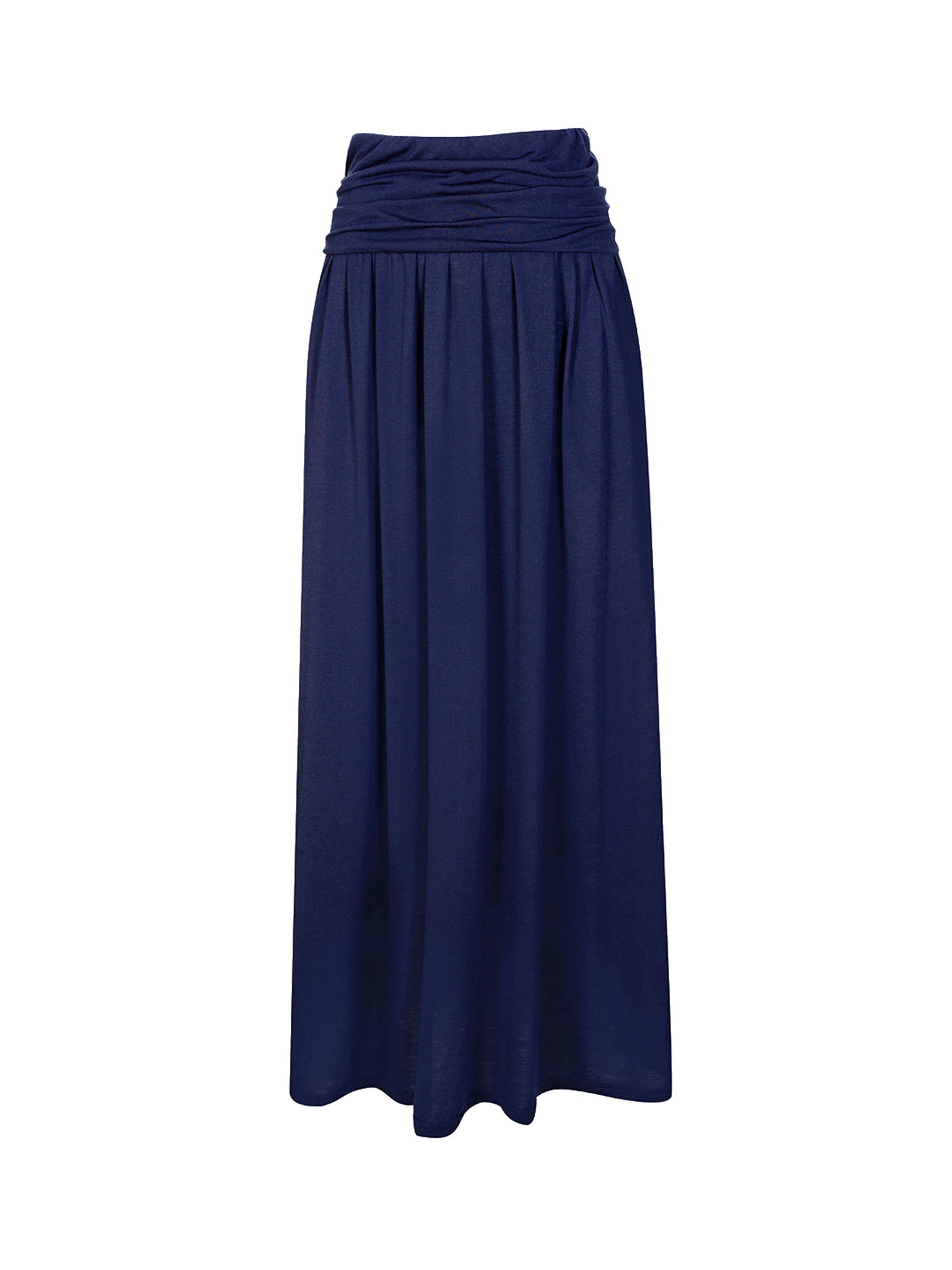 HotSquash Luxury Roll Top Maxi Skirt