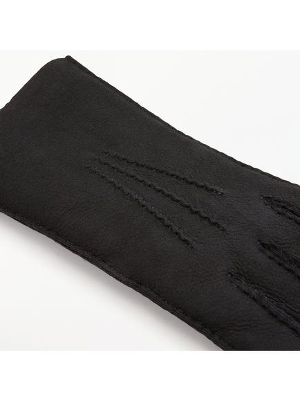 John Lewis Women's Sheepskin Gloves - view 2, Black