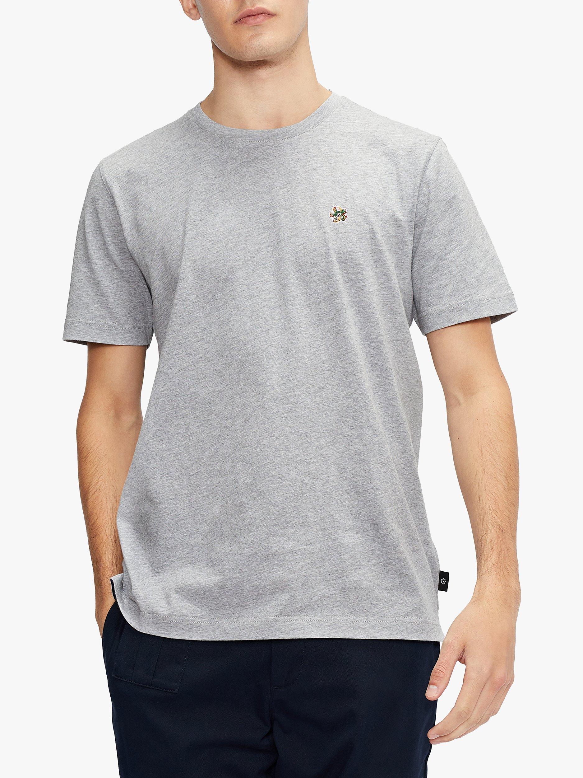 Ted Baker Oxford Crew Neck T-Shirt, Grey Light