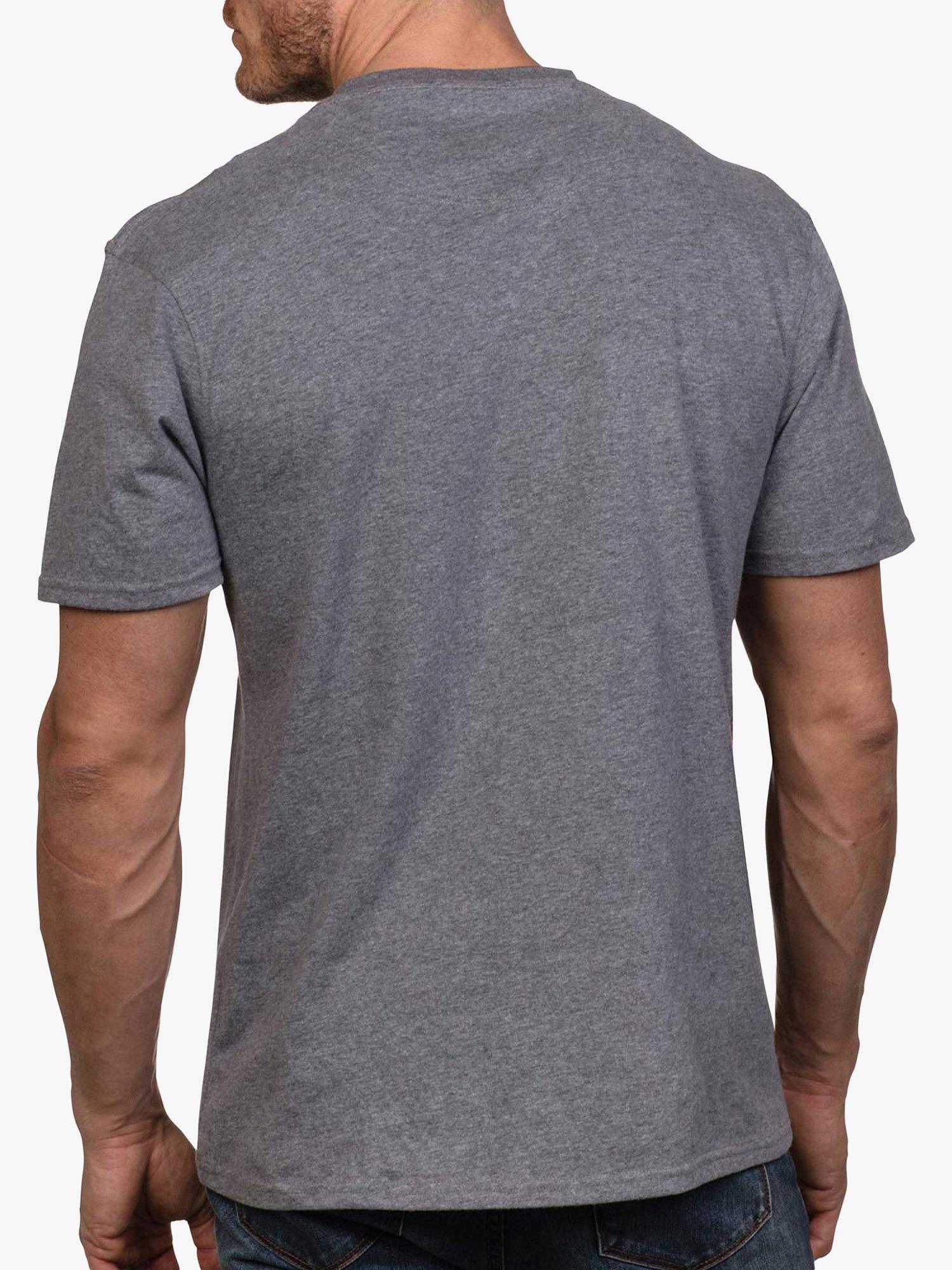 Product image 2 of 5, which shows Raging Bull Classic Organic Cotton T-Shirt, Grey Marl, S