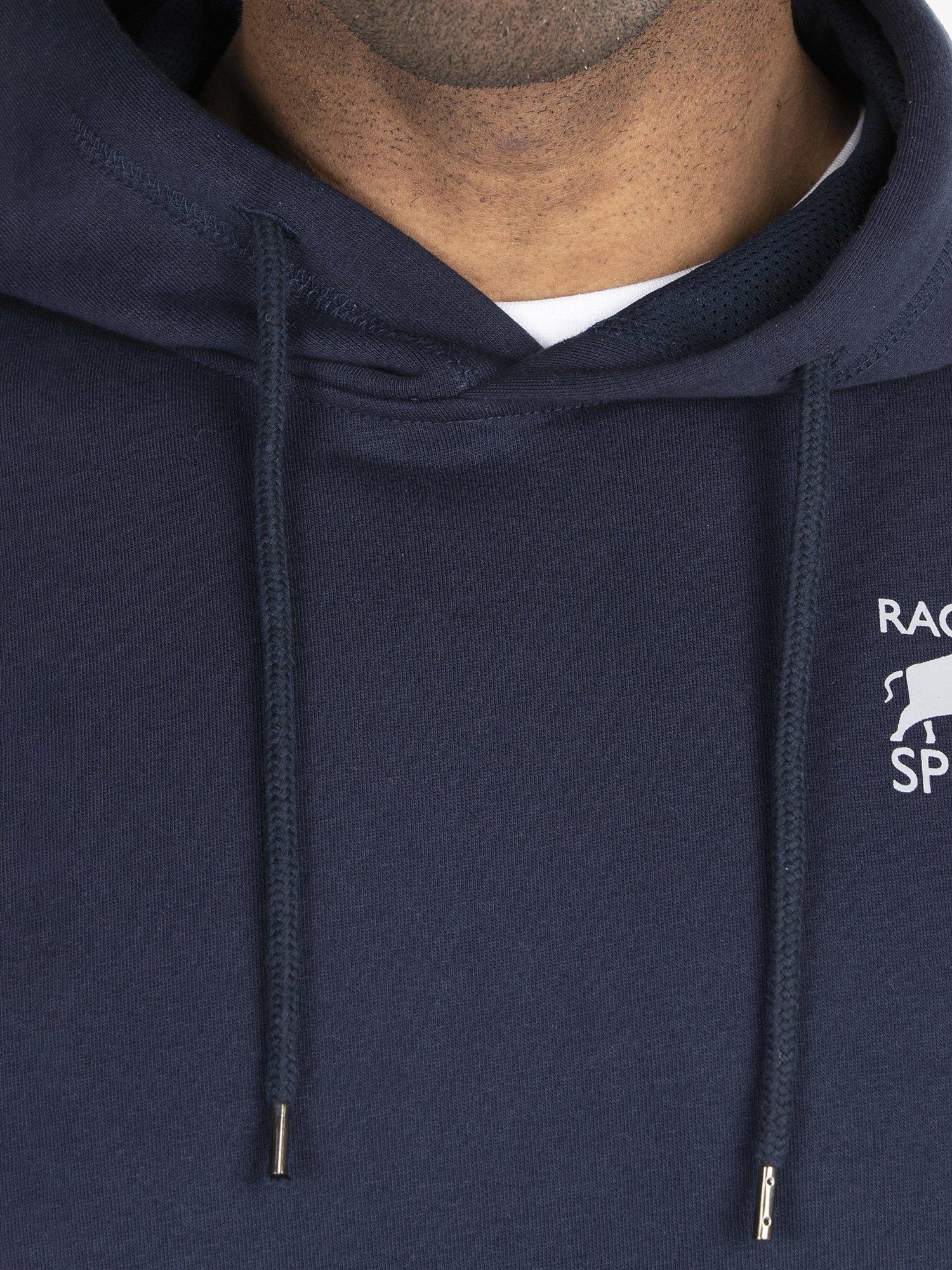 Product image 4 of 6, which shows Raging Bull Logo Hoodie, Navy, XS