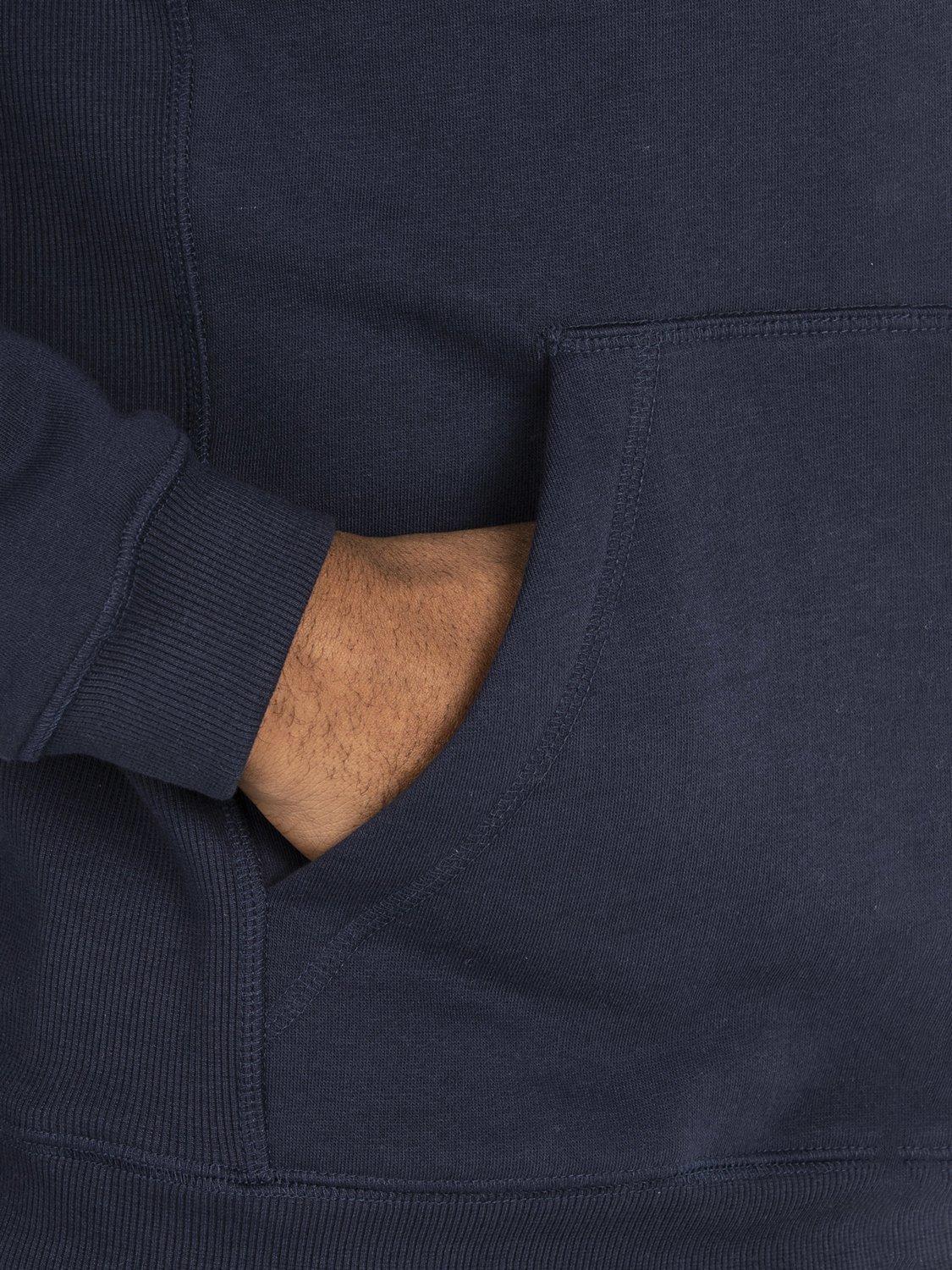 Product image 5 of 6, which shows Raging Bull Logo Hoodie, Navy, XS