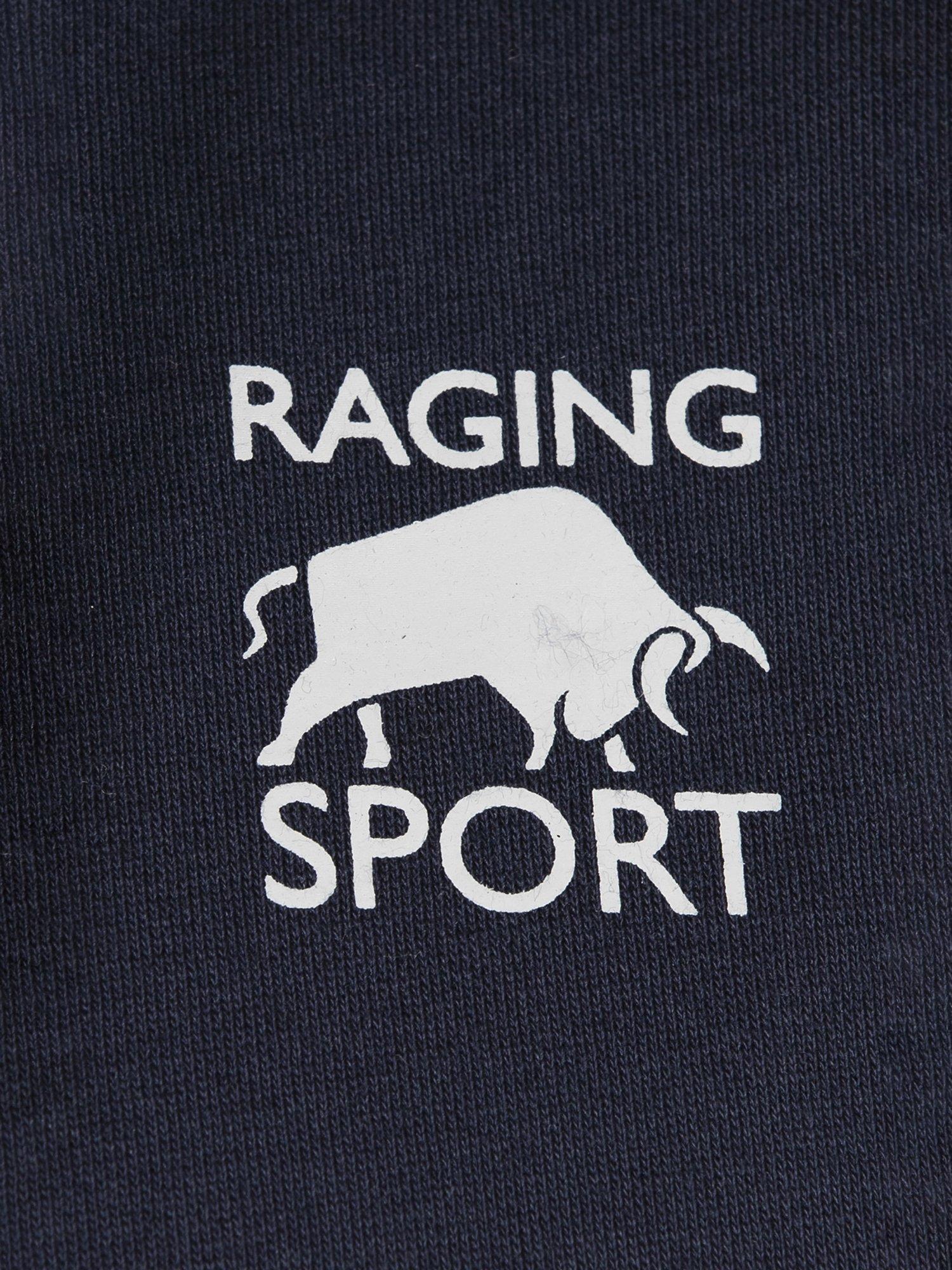 Product image 6 of 6, which shows Raging Bull Logo Hoodie, Navy, XS