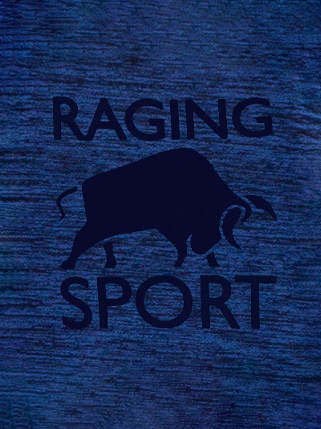Product image 3 of 4, which shows Raging Bull Performance Long Sleeve Gym Top, Navy, S