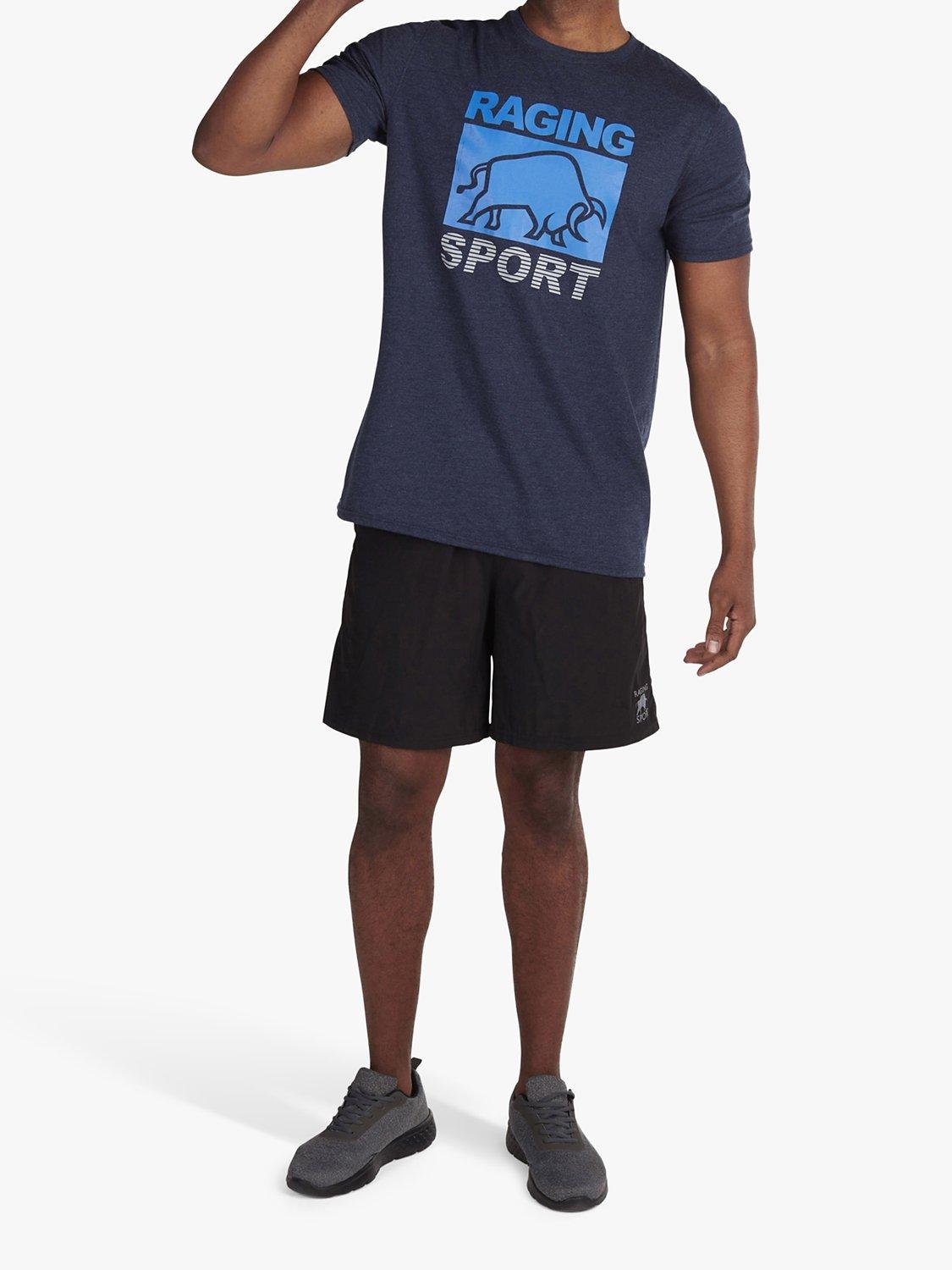 Product image 2 of 4, which shows Raging Bull Casual Sport Logo T-Shirt, Navy, XS