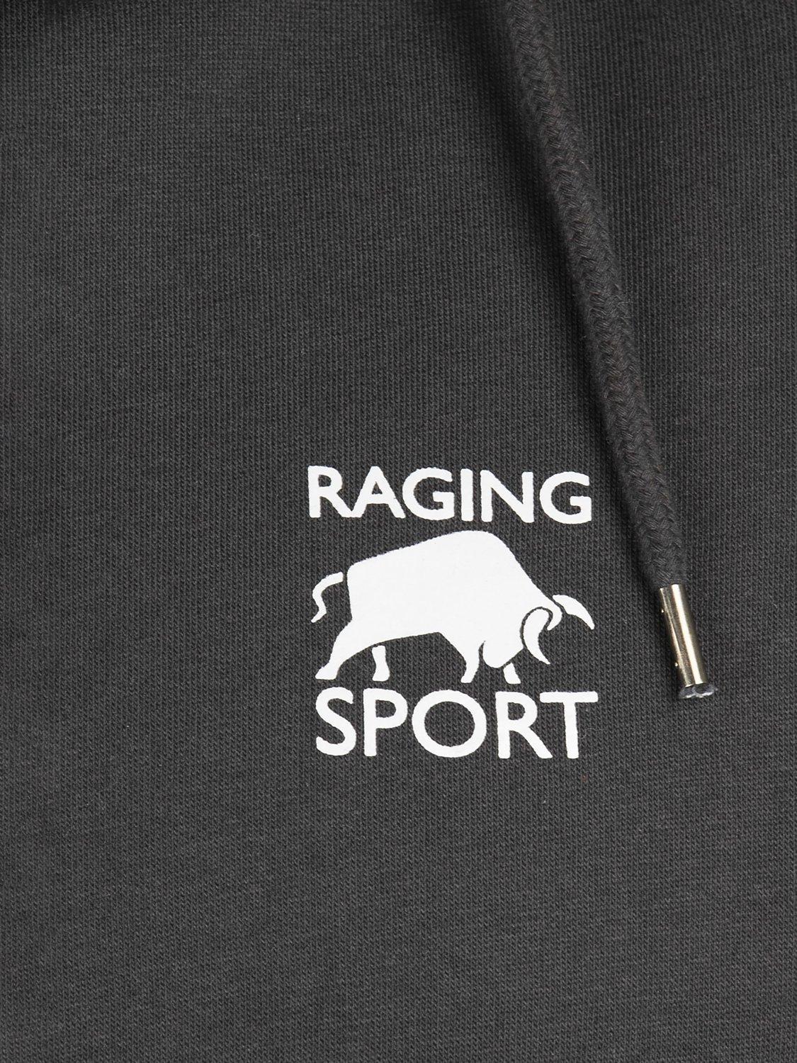 Product image 5 of 6, which shows Raging Bull Logo Hoodie, Black, S