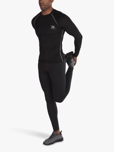 Raging Bull Base Compression Leggings - view 2, Black