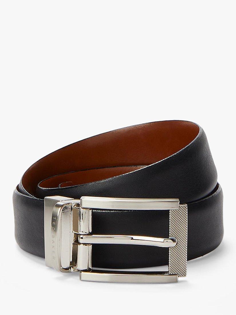 Ted Baker Reva Leather Belt, Chocolate