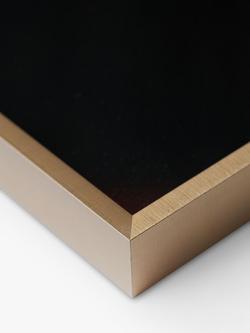 nielsen Alpha Aluminium Poster Frame - view 2, Brushed Amber