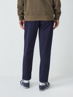 John Lewis ANYDAY Relaxed Fit Ripstop Stretch Cotton Ankle Trousers - view 2, Navy