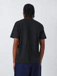 John Lewis ANYDAY Short Sleeve Crew Neck Cotton T-Shirt, Black