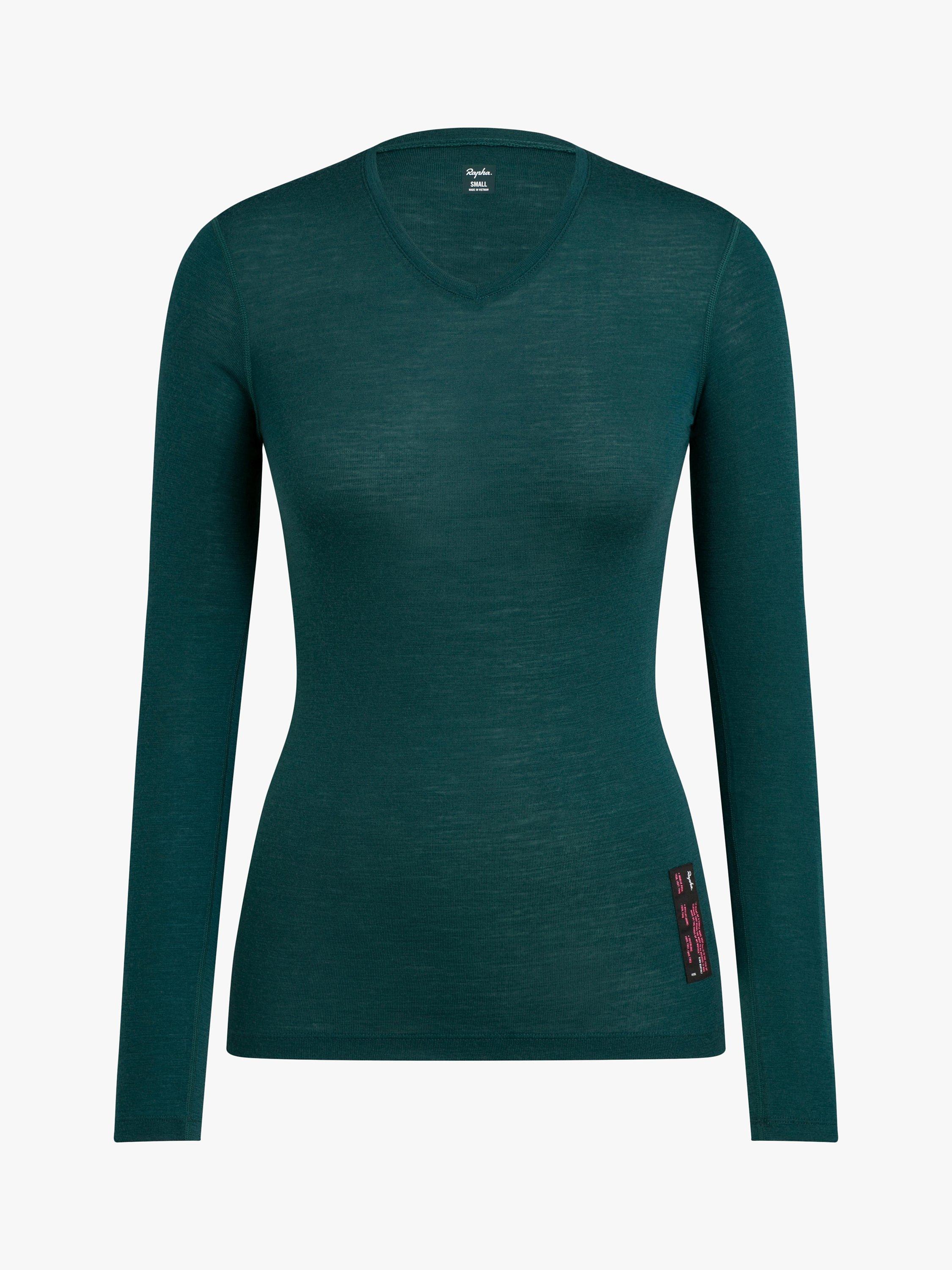 Rapha Merino Long Sleeve Base Layer Cycling Top