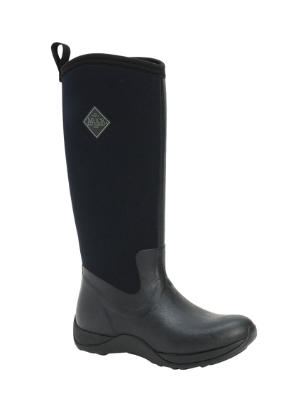 Muck Arctic Adventure Tall Wellington Boots - view 2, Black