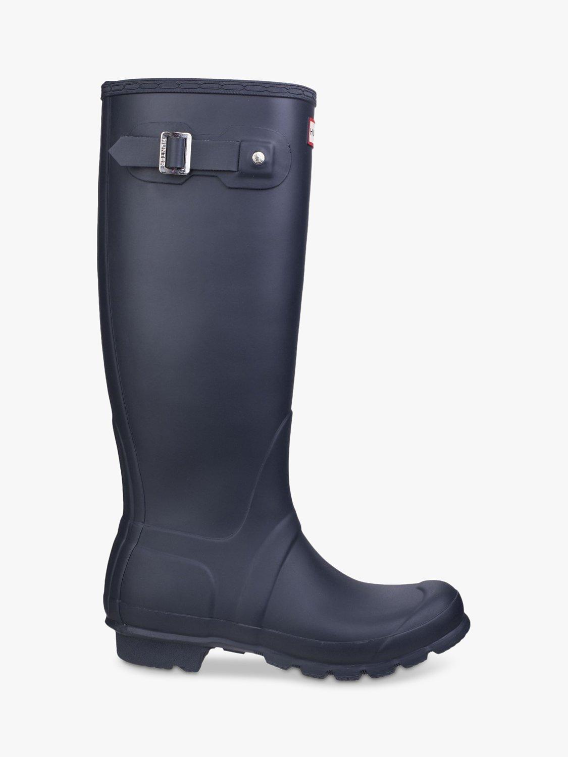 Hunter Original Wellington Tall Boots Navy