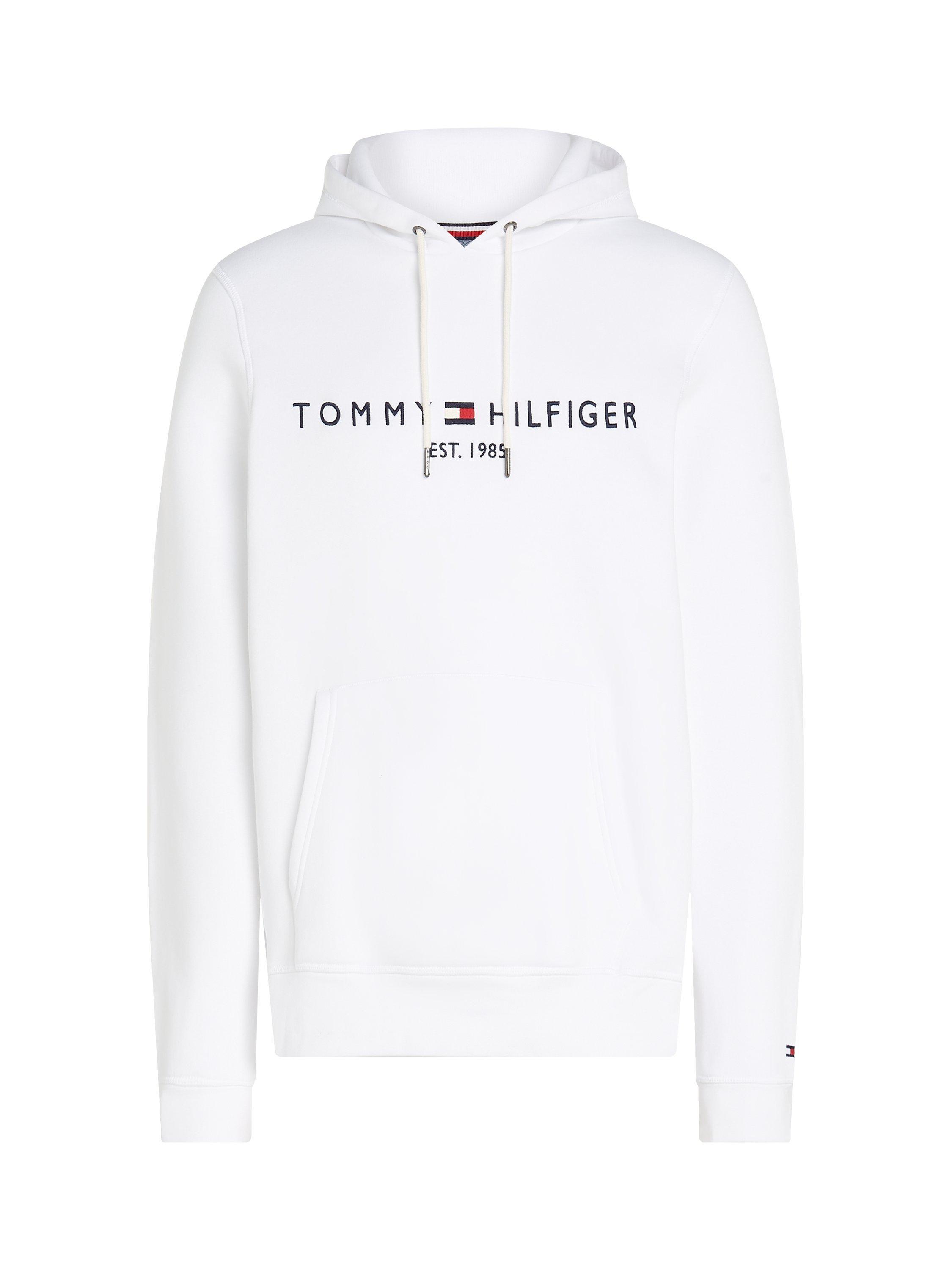 Product image 5 of 6, which shows Tommy Hilfiger Logo Hoodie, White, S