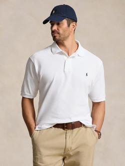 Polo Ralph Lauren Big & Tall Regular Fit Polo Shirt, White