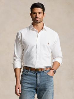 Polo Ralph Lauren Big & Tall Long Sleeve Shirt, White