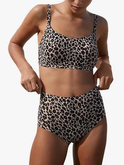 Chantelle Soft Stretch Padded Bralette, Leopard Print