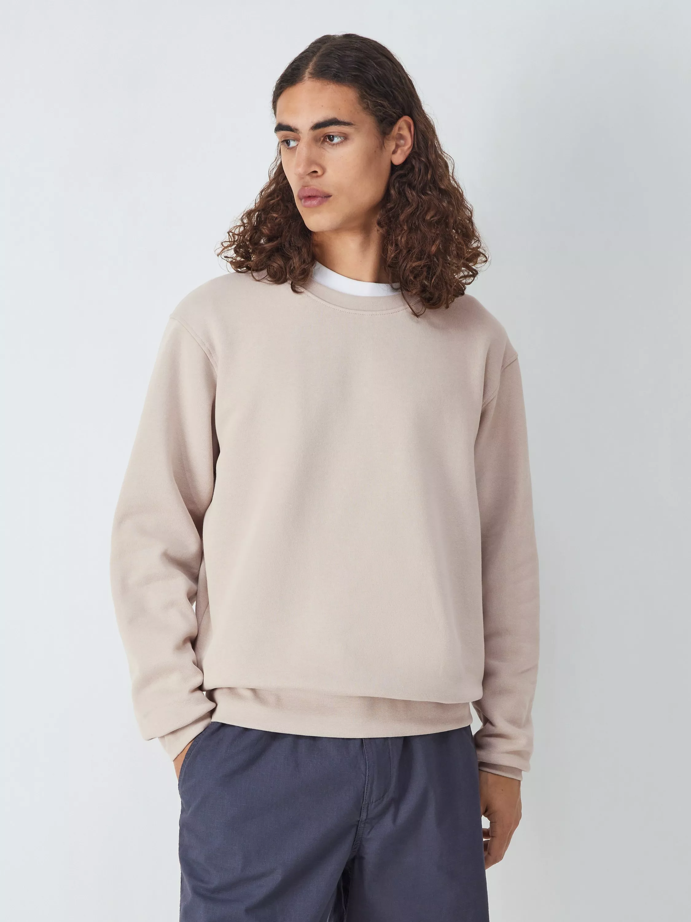 Men s 100 Cotton Sweatshirts Hoodies John Lewis Partners