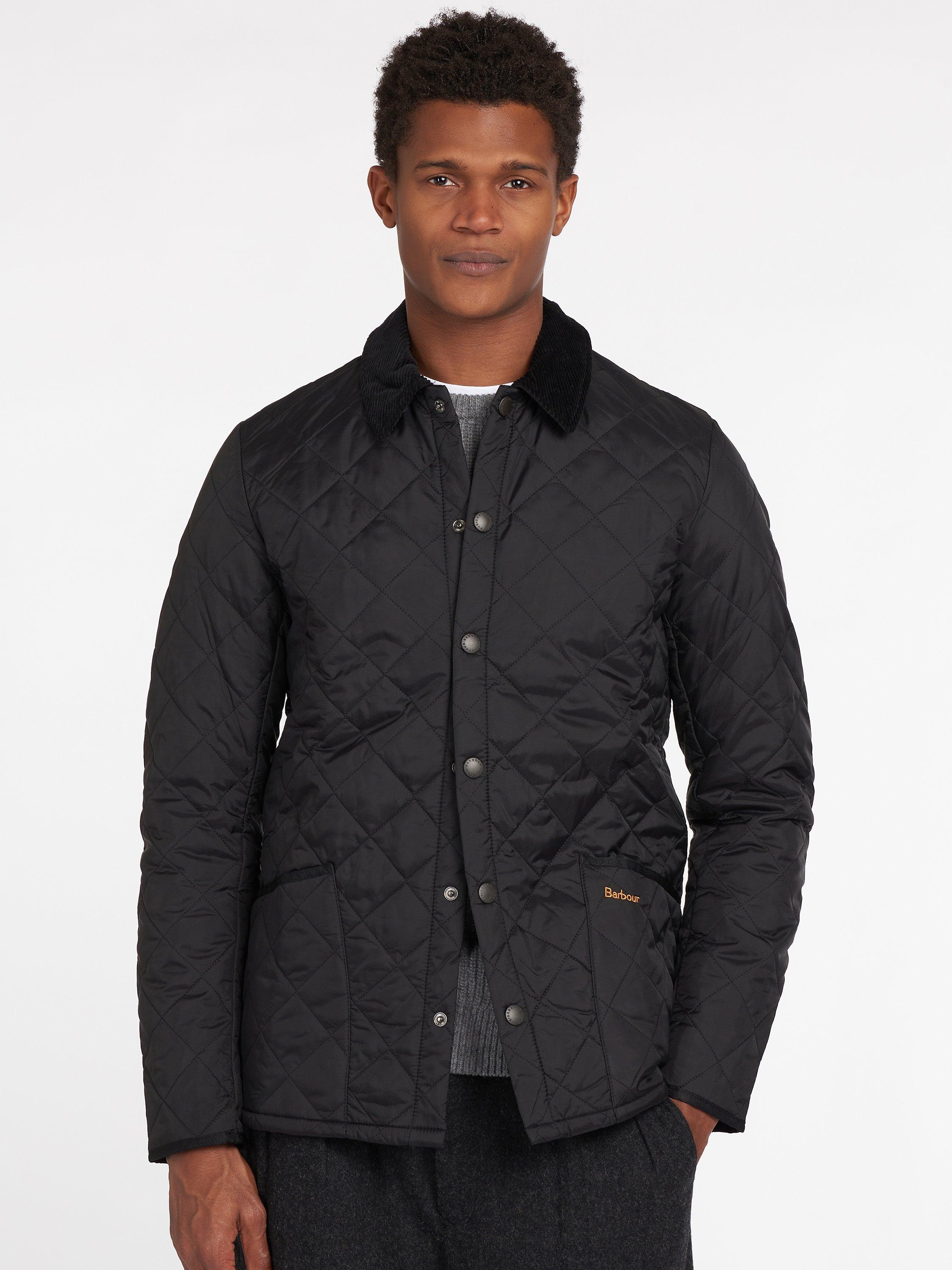 Barbour Heritage Liddesdale Quilted Jacket Black