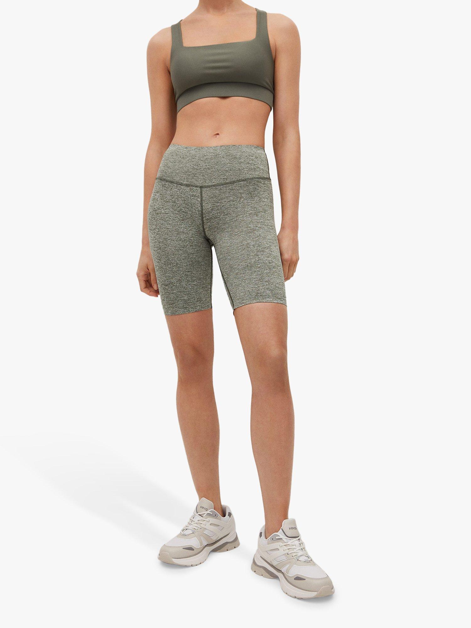 Product image 1 of 7, which shows Mango Sporty Shorts, Light Green, L
