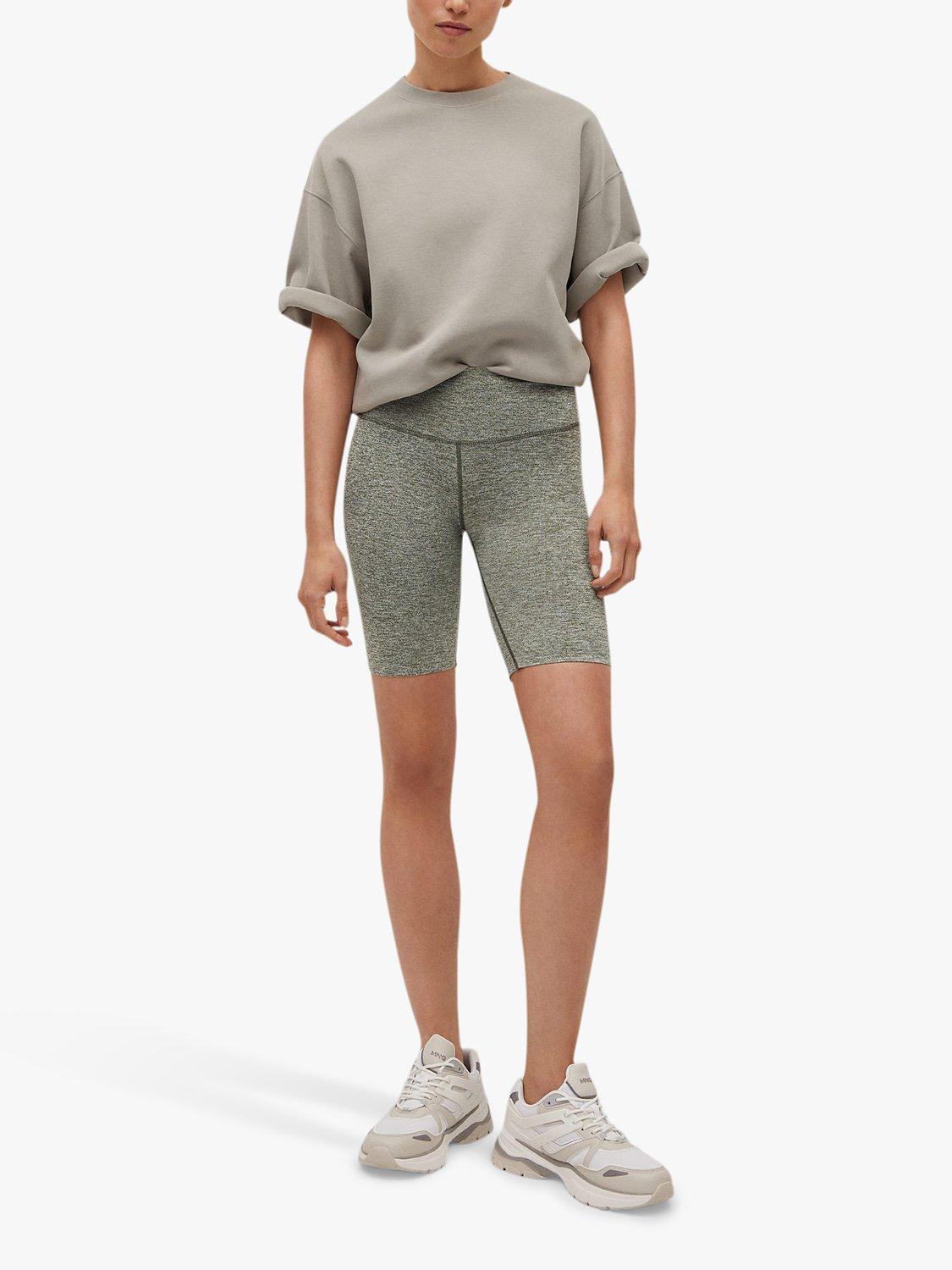 Product image 2 of 7, which shows Mango Sporty Shorts, Light Green, L