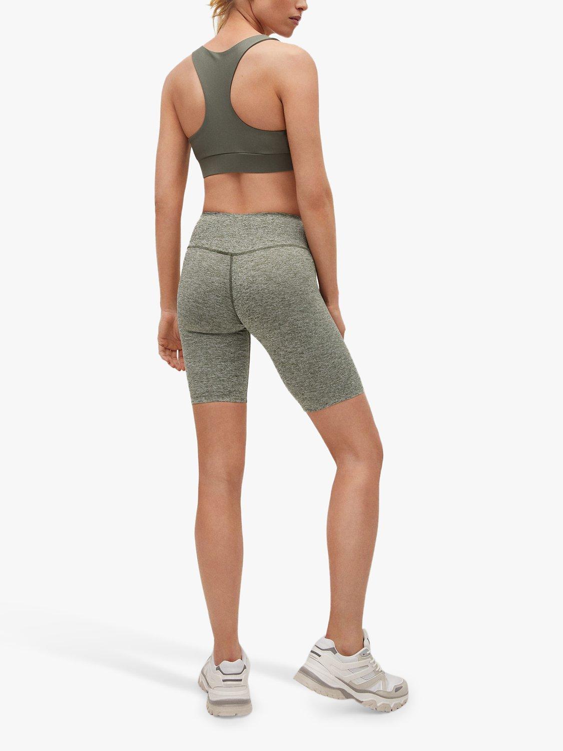 Product image 4 of 7, which shows Mango Sporty Shorts, Light Green, L