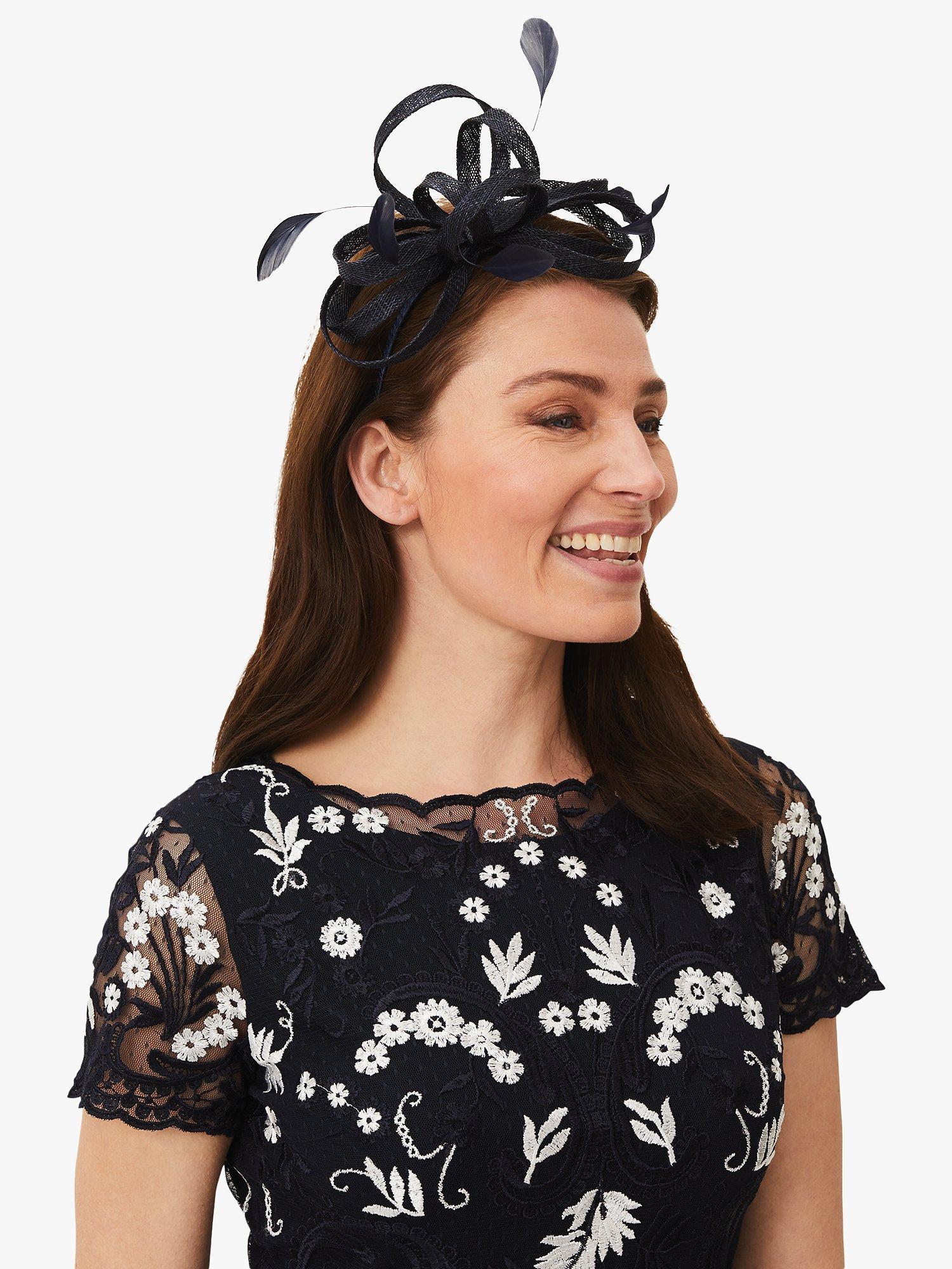 Phase Eight Tabitha Headband, Navy