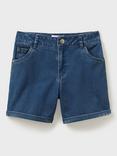 Crew Clothing Kids' Denim Shorts, Blue