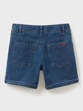 Crew Clothing Kids' Denim Shorts, Blue