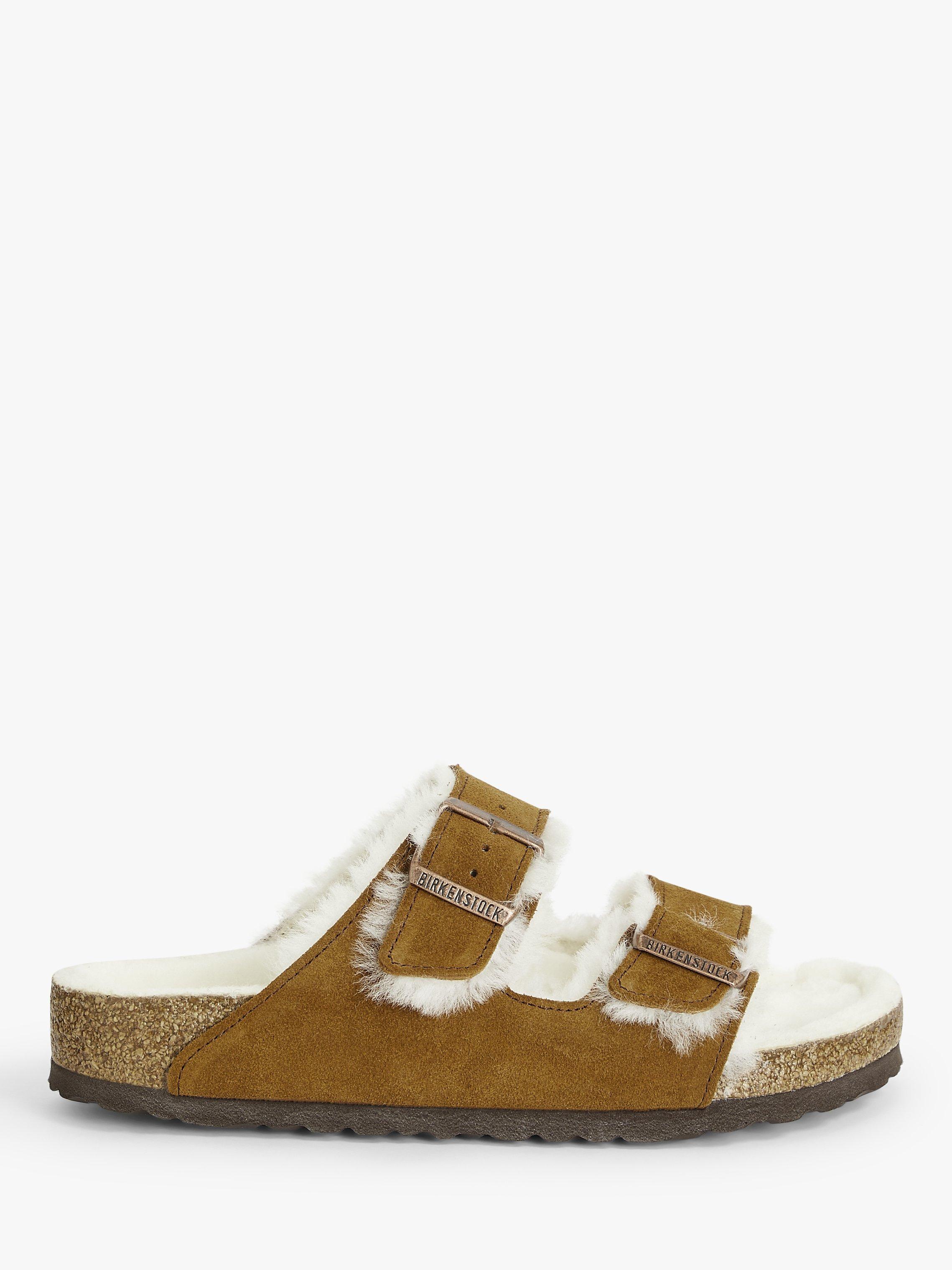 Birkenstock Arizona Suede Sheepskin Sandals