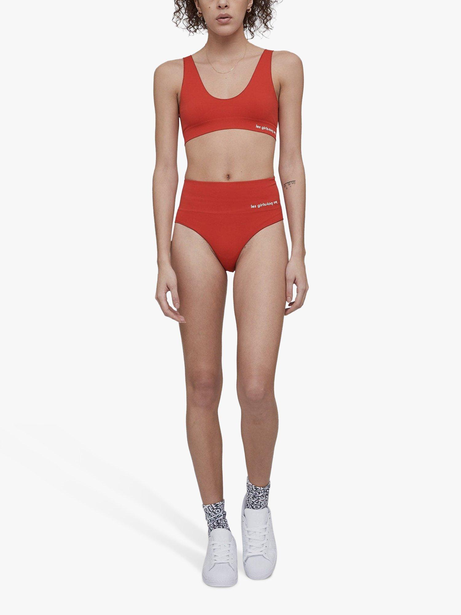 les girls les boys Semi Sheer Seamless Crop Top