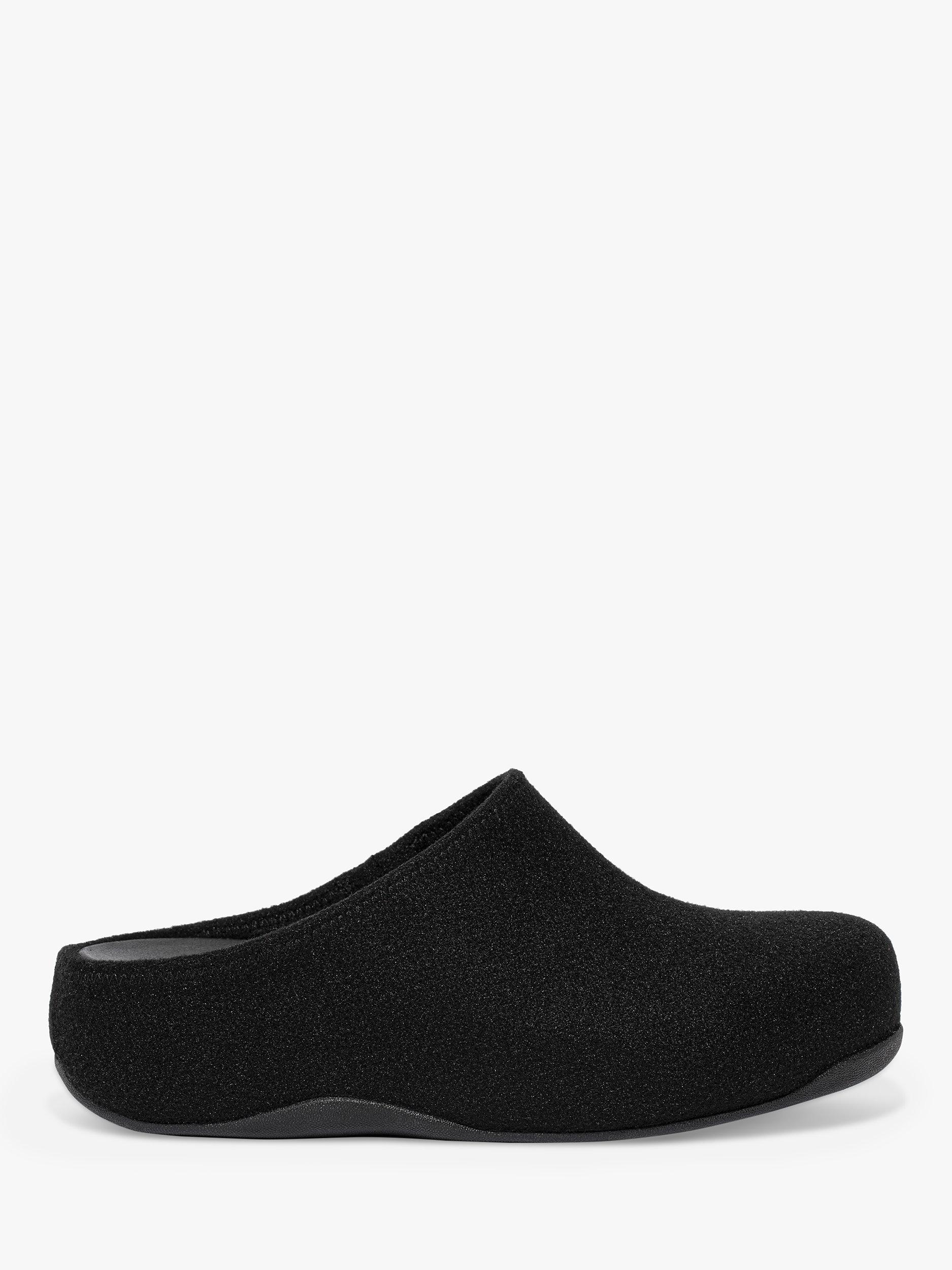 FitFlop Shuv Cushy Felt Clog Slippers