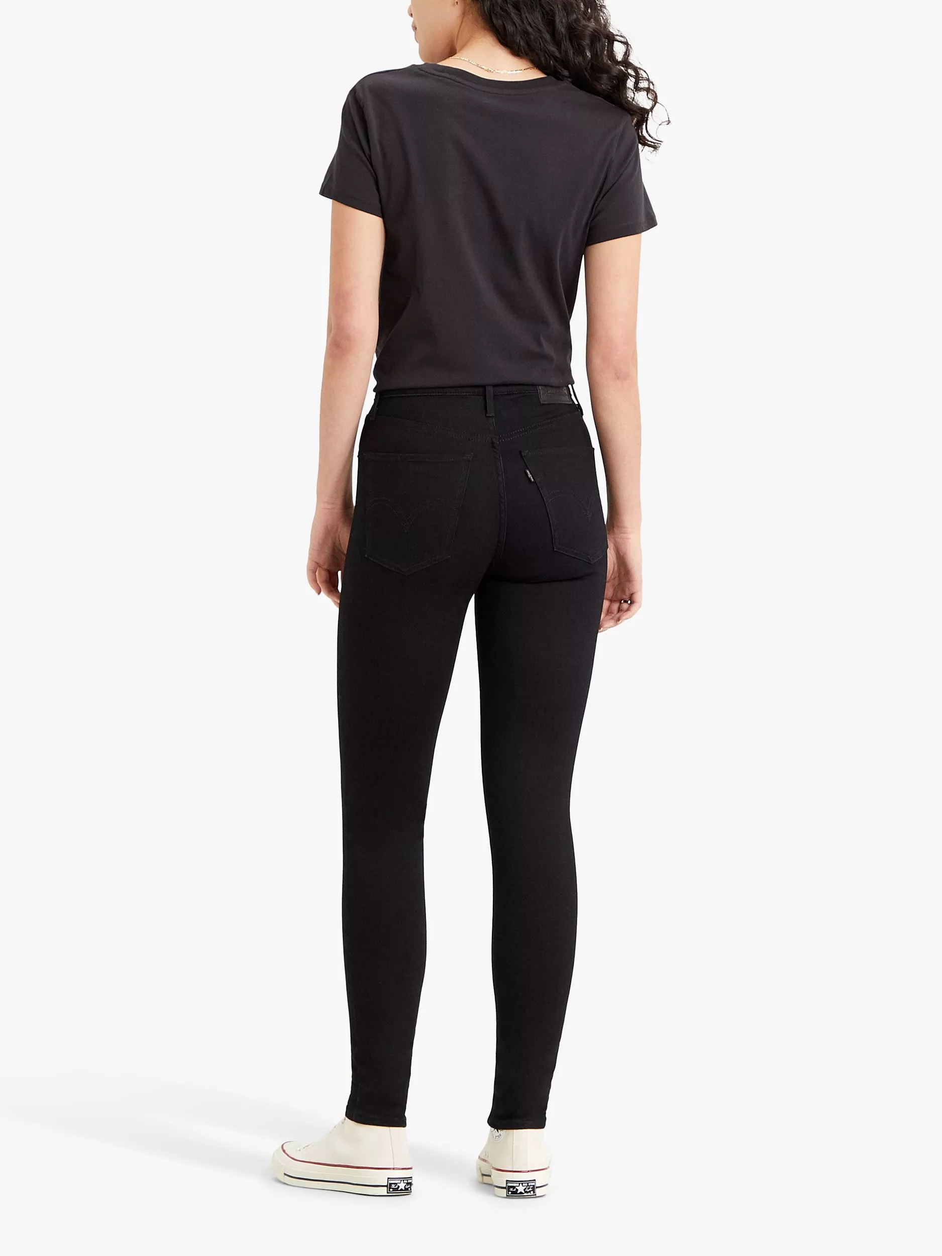 Mile high super skinny levi's black online