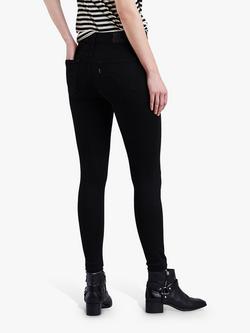 Levi's 720 High Rise Super Skinny Jeans - view 2, Black Celestial
