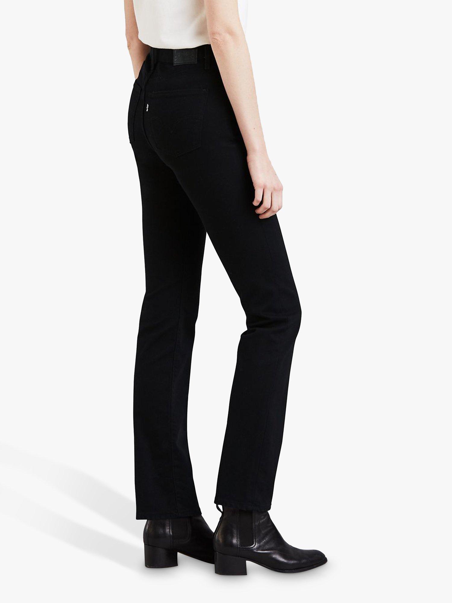 Levi's straight black jeans online