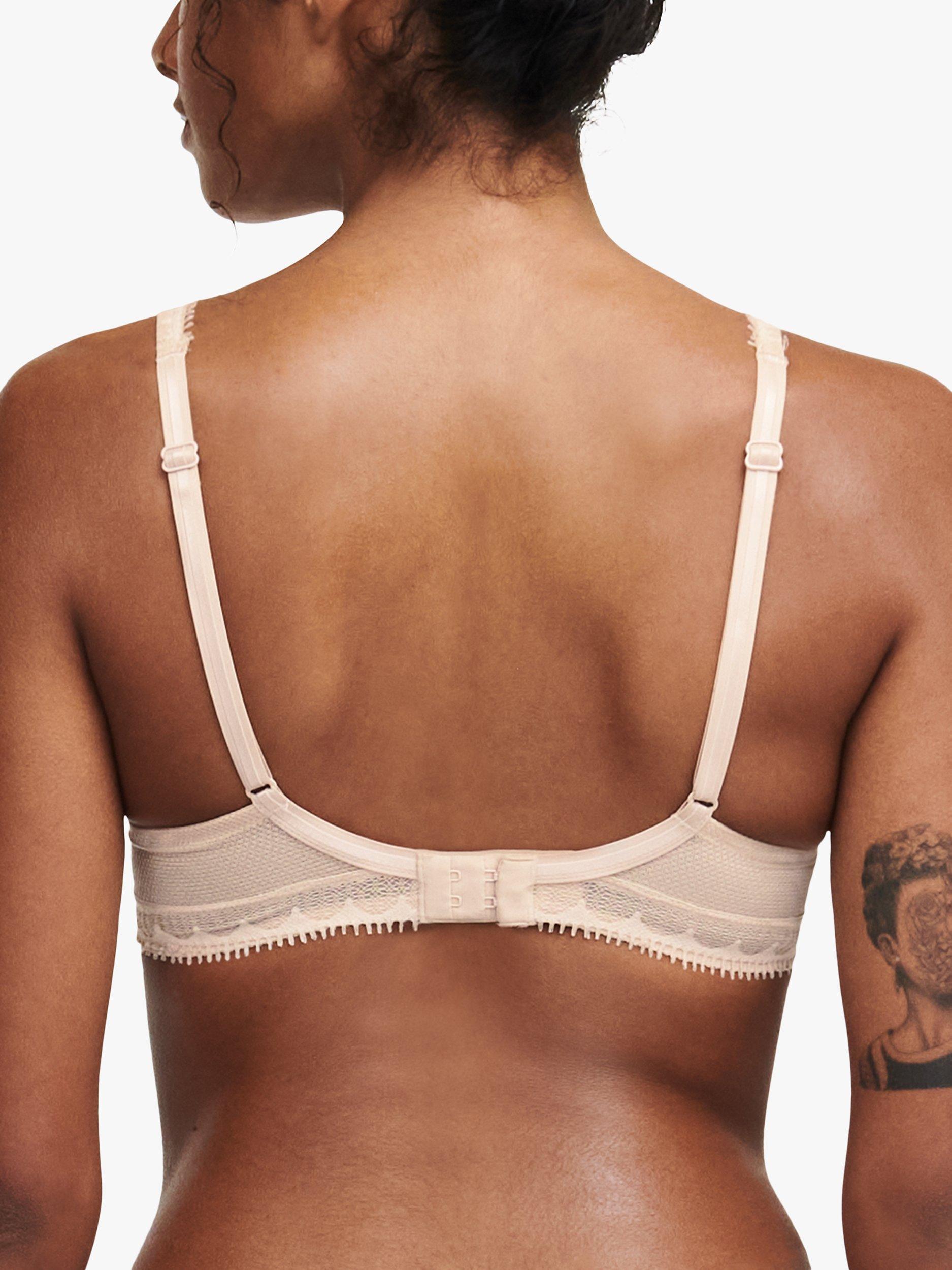 Product image 2 of 4, which shows Chantelle Day To Night Plunge Spacer Bra, Golden Beige, 32B