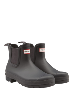 Hunter Original Chelsea Wellington Boots - view 2, Navy