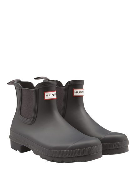 Hunter Original Chelsea Wellington Boots - view 2, Navy