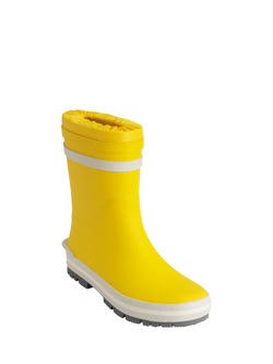 Start-Rite Kids' Puddle Wellington Boots, Yellow Plain