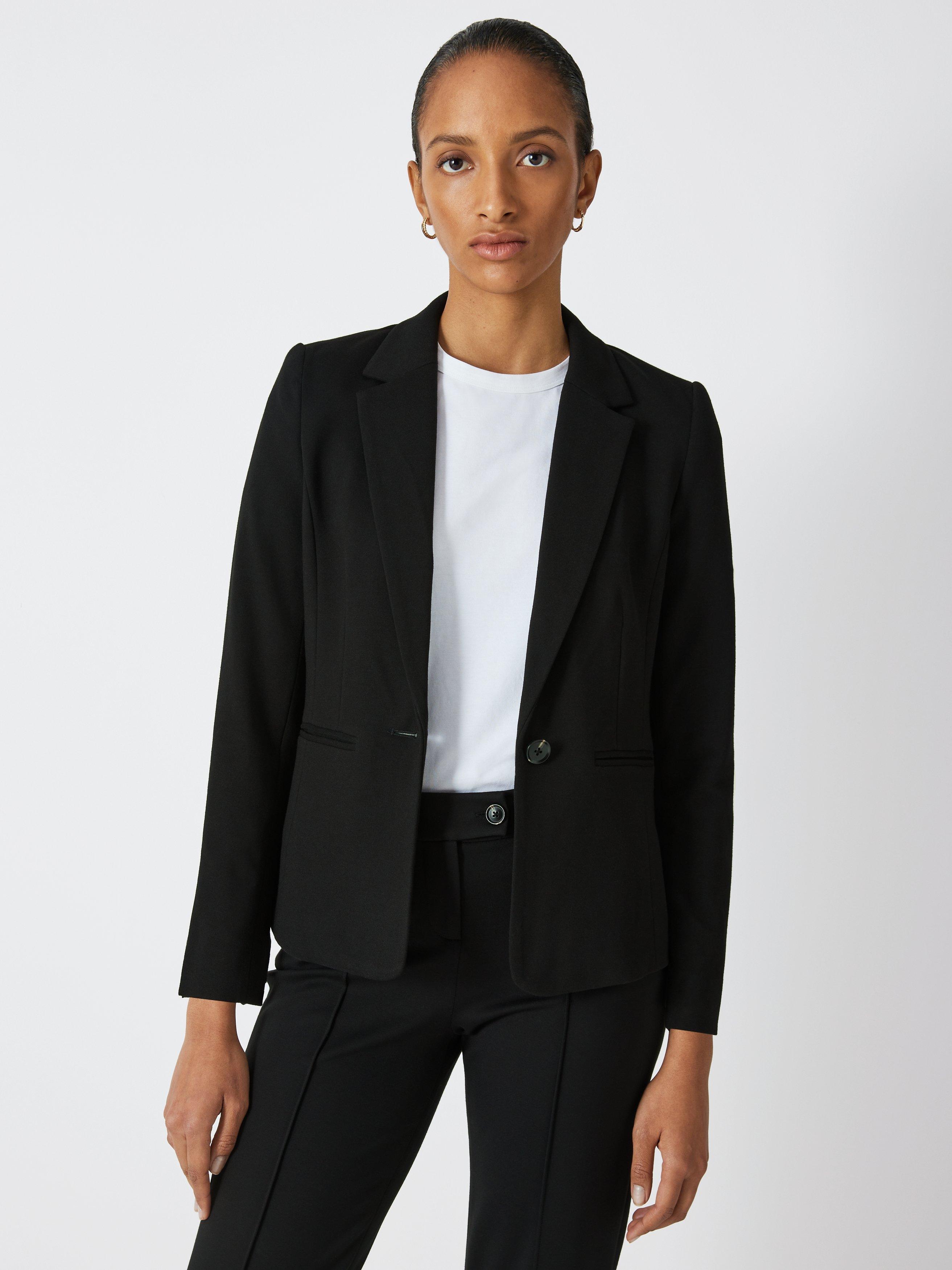 John Lewis Taylor Ponte Jacket, Black