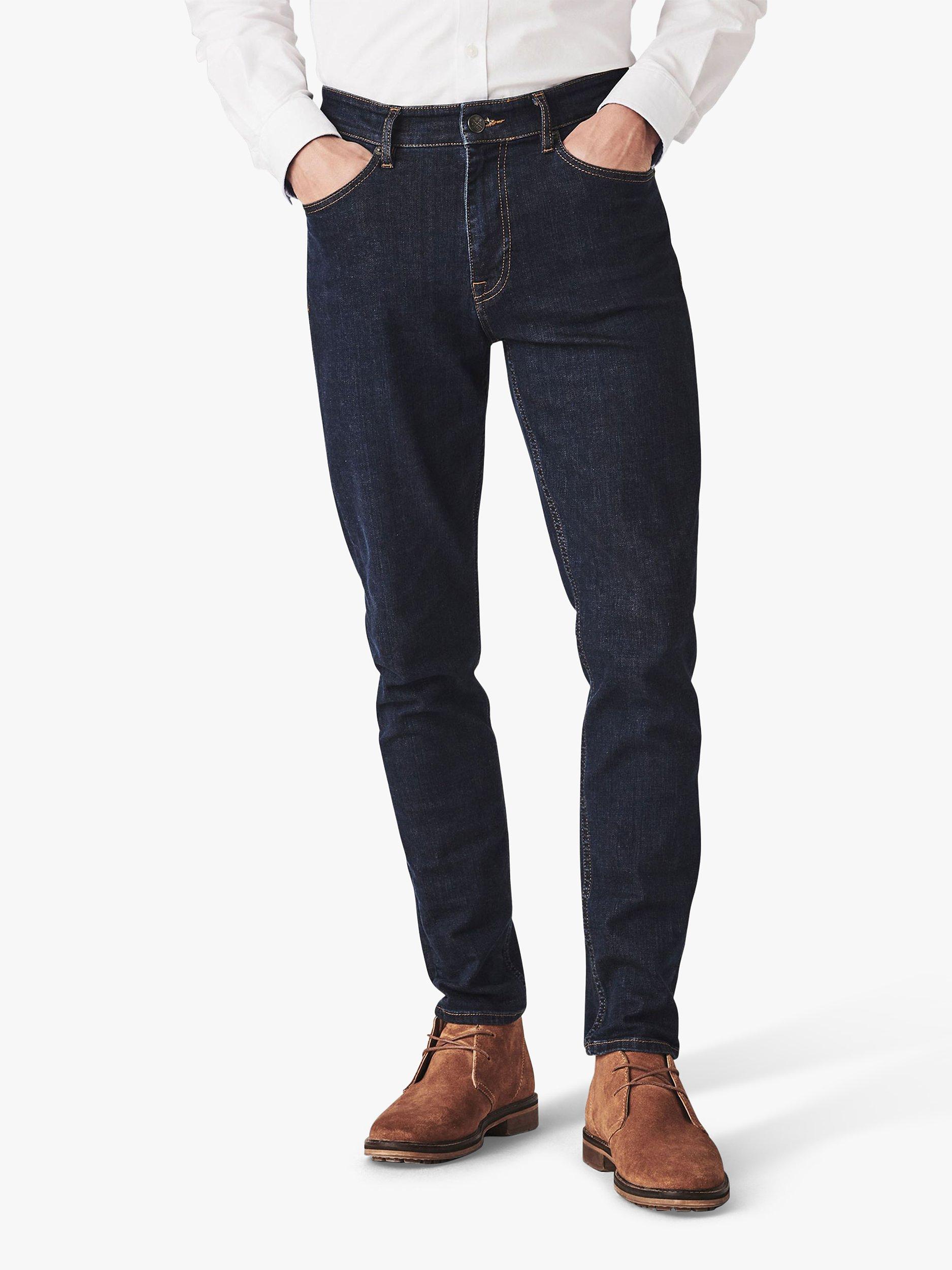 Crew Clothing Spencer Slim Leg Jeans, Indigo